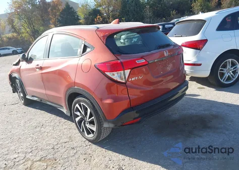 2019 Honda Hr-V Sport из США, поврежденный, VIN 3CZRU5H12KM721808